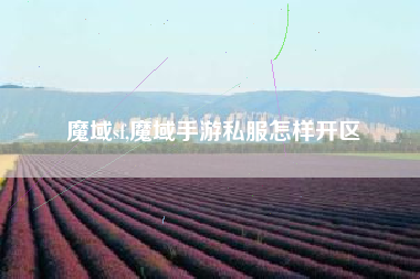 魔域sf,魔域手游私服怎样开区