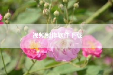 视频制作软件下载