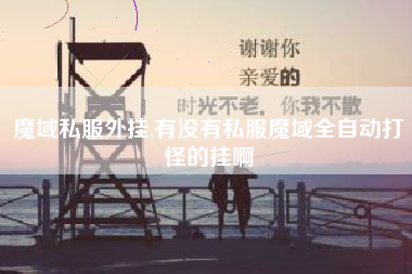魔域私服外挂,有没有私服魔域全自动打怪的挂啊