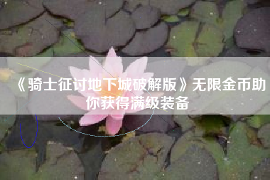 《骑士征讨地下城破解版》无限金币助你获得满级装备