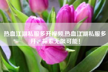 热血江湖私服多开视频,热血江湖私服多开，探索无限可能！