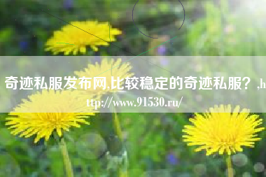 奇迹私服发布网,比较稳定的奇迹私服？,http://www.91530.ru/