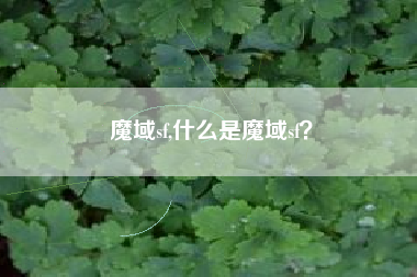 魔域sf,什么是魔域sf？