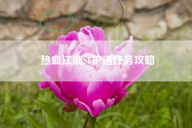 热血江湖SF护送任务攻略