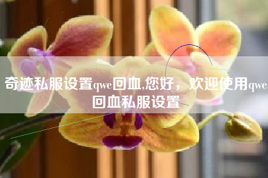 奇迹私服设置qwe回血,您好，欢迎使用qwe回血私服设置