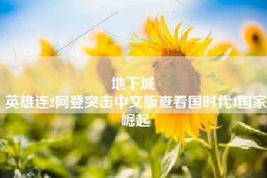 地下城 
英雄连2阿登突击中文版查看国时代4国家崛起