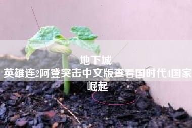 地下城 
英雄连2阿登突击中文版查看国时代4国家崛起