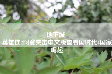 地下城 
英雄连2阿登突击中文版查看国时代4国家崛起